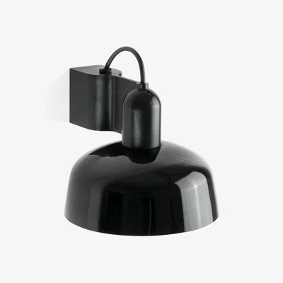 The Range Tatawin Dome Wall Lamp - Satin black
