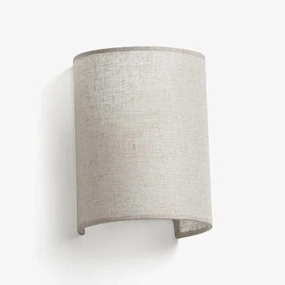 The Range Otton Round Up Down Wall Lamp Vertical - Matt White