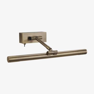 The Range Picture 1 Light Wall Light - 8W T5 (Switched) Antique Brass - Antique Brass
