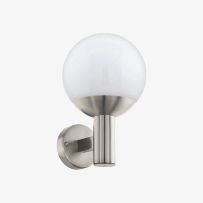The Range Eglo Nisia - Z Modern Seel Smart Outdoor Wall Light - Silver