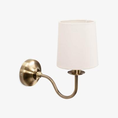 The Range Memphis Antique Brass Traditional Wall Light - Antique Brass