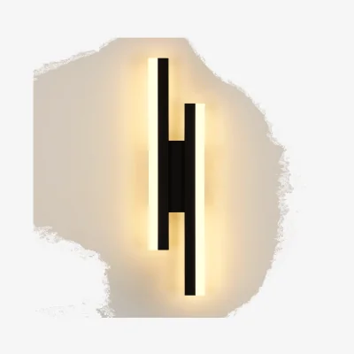 The Range GOECO LED Wall Light 16 W Black for Living Room Corridor Stairs 3000 K 40 cm - Black