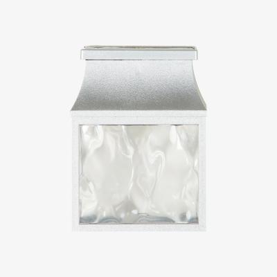 The Range Solar Chrome Wall Light - Grey