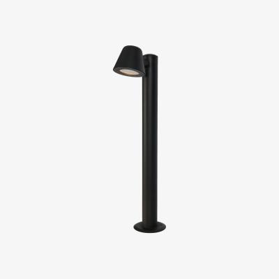 The Range Barkley Outdoor Post Pedestal Light - Black