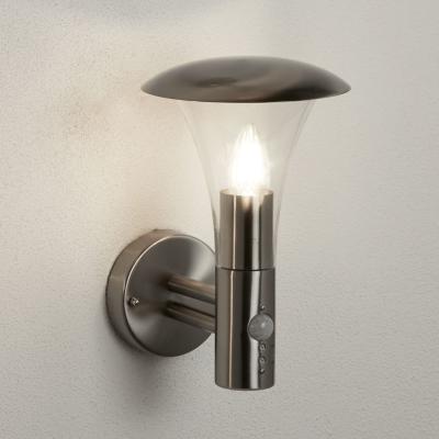 The Range PIR Wall Light - Silver