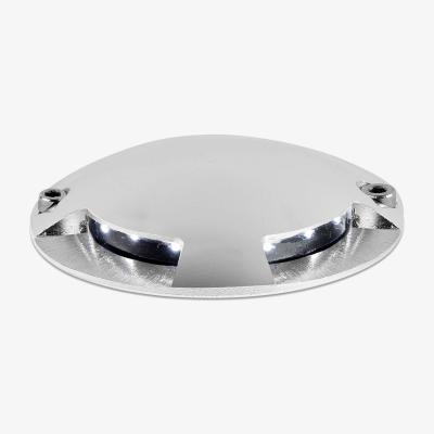 The Range Keenan LED Four-Way Outdoor Wall  Floor Light - Nickel
