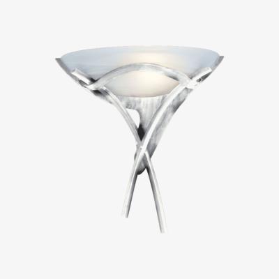 The Range Belfast Silver Wall Light - Silver