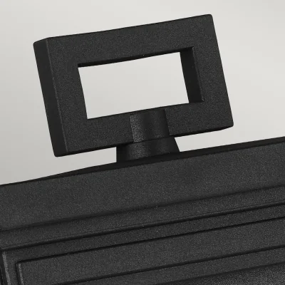 The Range Elstead Lighting Roscoe Wall  Light Black A - Black