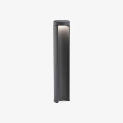 The Range Chandra LED Outdoor Bollard Light - Dark Grey
