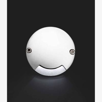The Range Keenan LED One-Way Outdoor Wall  Floor Light - Nickel