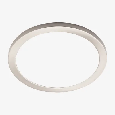 The Range Darly LED 24 Watt Flush Ceiling or Wall Light - Satin Nickel