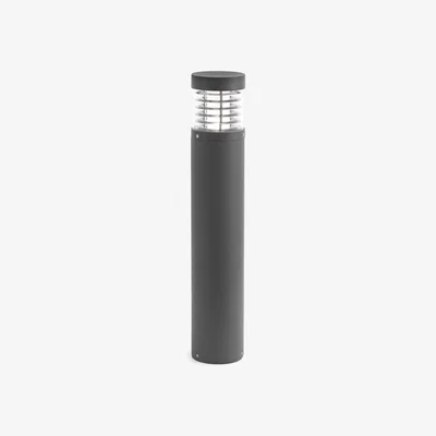 The Range Giza LED Outdoor Bollard Light - Dark Grey