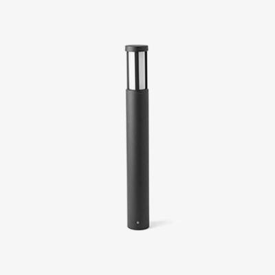The Range Logar LED Outdoor Short Bollard Light - Dark Grey