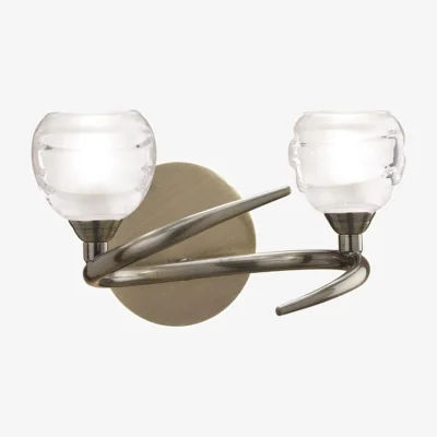 The Range Loop Wall Light Brass