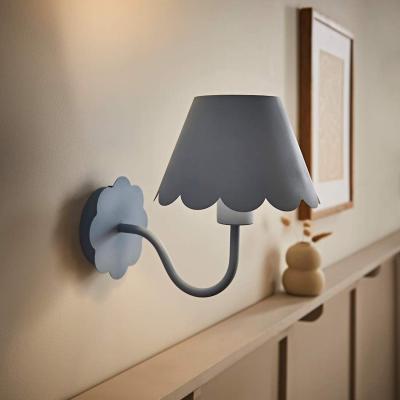 The Range Hattie Scallop Rechargeable Wall Light - Blue / 1