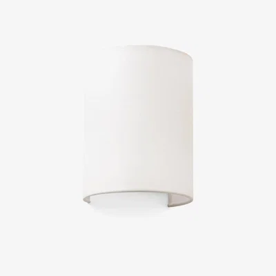 The Range Cotton Beige Round Wall Light - Beige / 12cm