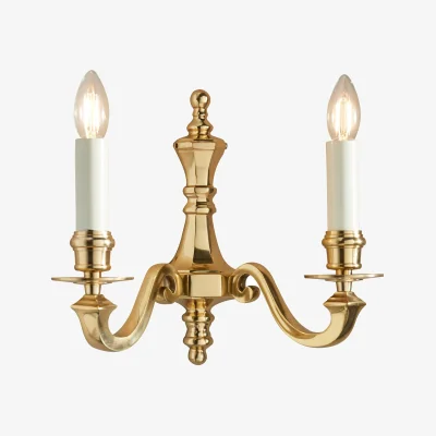 The Range Fenbridge Wall Light Brass - Brass