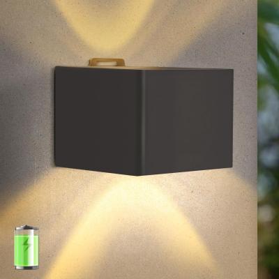The Range Wall Light Battery Wireless with Motion Sensor - Black