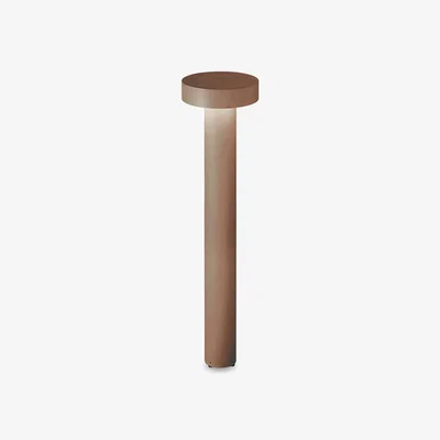 The Range Tesla 4 Light Outdoor Bollard - Coffee / 80.0cm