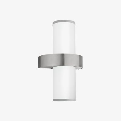The Range Eglo BEVERLY White Stainless Steel Outdoor Wall Light - Neutral