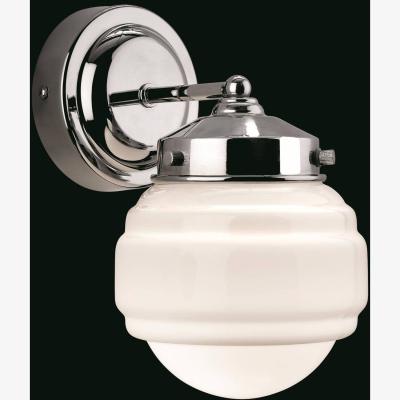 The Range Art 1 Light Bathroom Indoor Wall Light Chrome IP44 E27 - Chrome