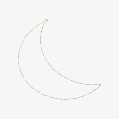The Range LED Moon Shape Wall Light - White