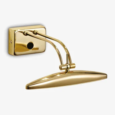 The Range Mirror 2 Light Indoor Wall Light - Gold