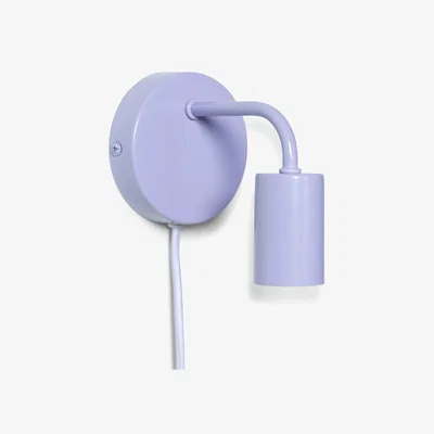 The Range Jordy Colour Pop Plug In Wall Light - Lilac