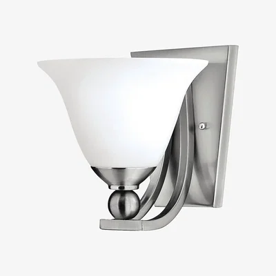 The Range Bolla Wall Light Nickel - Nickel