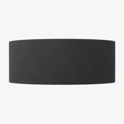 The Range Vincent Curved Flush Ceramic Wall Light - Dark Navy / Yes - Navy Blue