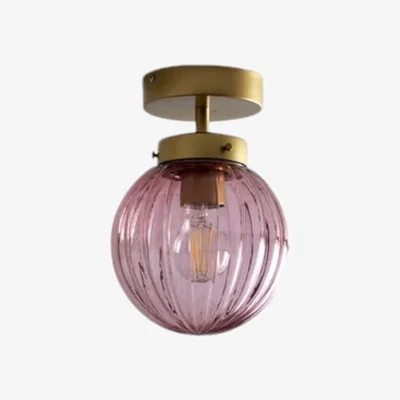 The Range Verity Fixed Porch Light - Pink