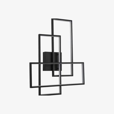 The Range LED Black Wall Light  - Black