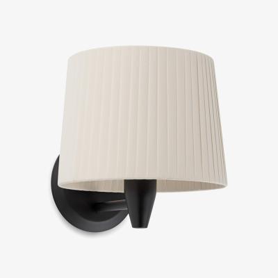 The Range Samba Wall Light with Shade - White / 25.5cm