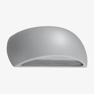 The Range Wall lamp ceramic PONTIUS grey - gray