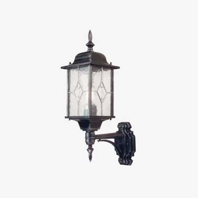 The Range Elstead Lighting Wexford Wall  Light Black B - Black