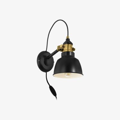 The Range EGLO Thornford  BlackBronze Wall Light - Black