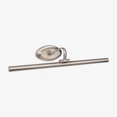 The Range Led Modern Picture Light 560mm Brushed Steel - Brushed Steel