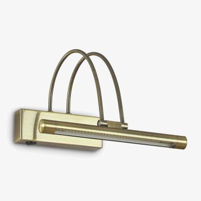 The Range Bow  LED Small Picture Wall Light Antique Brass - Antique Brass