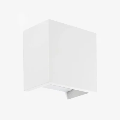 The Range Oslo 1 Light Up  Down Wall Light Plaster - White