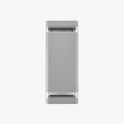 The Range Biard Silver LED Lighter Wall Light - Black / 22cm