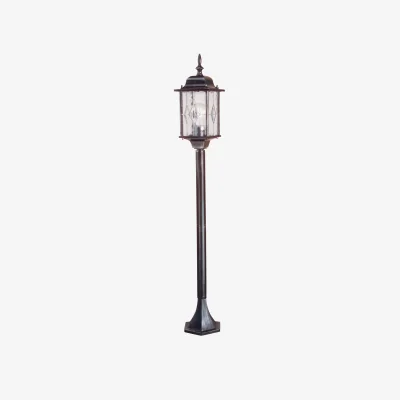 The Range Wexford Bollard Light Black - Black