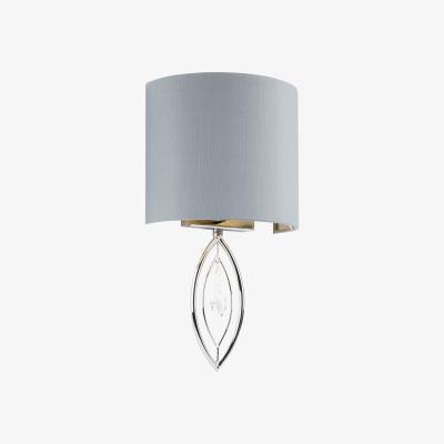 The Range Bootle Chrome Wall Light - Silver