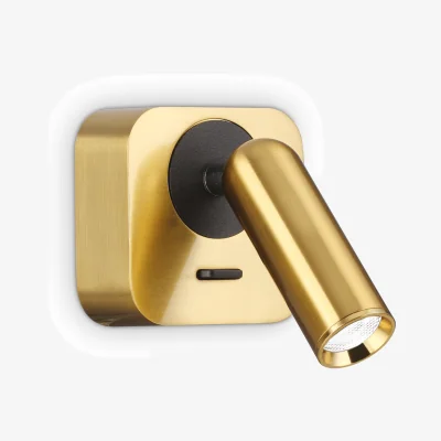 The Range Bean Wall Light Brass - Brass