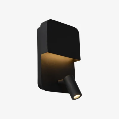 The Range Boxer Wall Light Black - Black