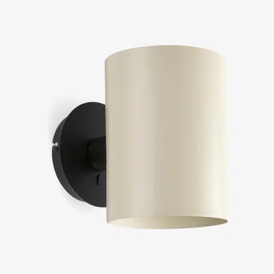 The Range Guadalupe Black Beige Up Down Wall Lamp - Black