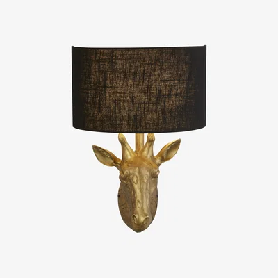 The Range Giraffe Wall Light - Gold - Gold