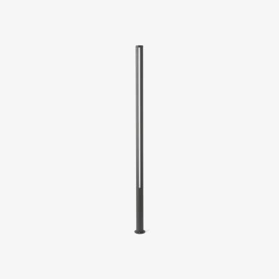 The Range Grop LED Outdoor Lamp Post - Dark Grey
