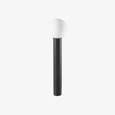 The Range Feltre Bollard Light Black - Black