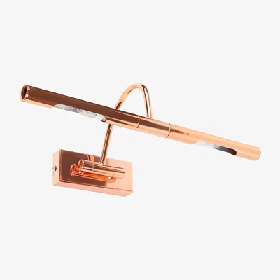 The Range Pair Of Modern Adjustable Copper Twin Picture Wall Lights - Copper