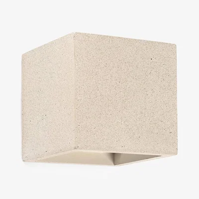 The Range Kamen 1 Light Up  Down Wall Light - Beige